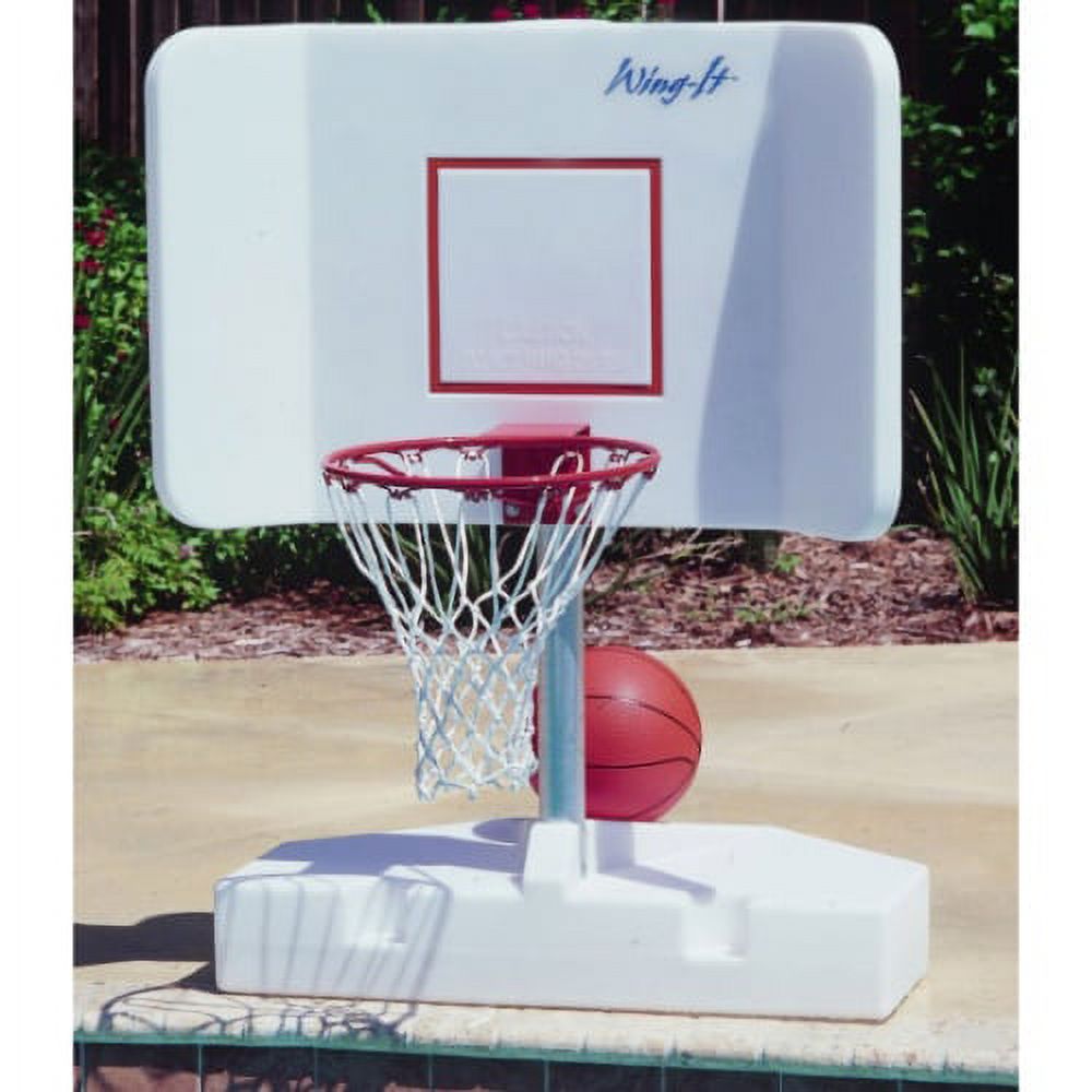 Pool Basketball Hoop by Pool Shot WingIt