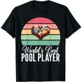 thumbnail image 1 of Pool Billiards Worlds best Pool Player T-Shirt, 1 of 3