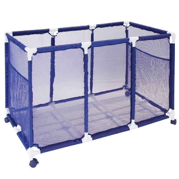 Pool Bins Pool Storage Mesh Rolling Organizer, Blue, PBFT-1525