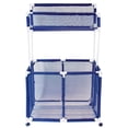 thumbnail image 1 of Pool Bins Pool Storage Mesh Rolling Organizer with Noodle Holder, Large, Blue, PBFT-1533, 1 of 6