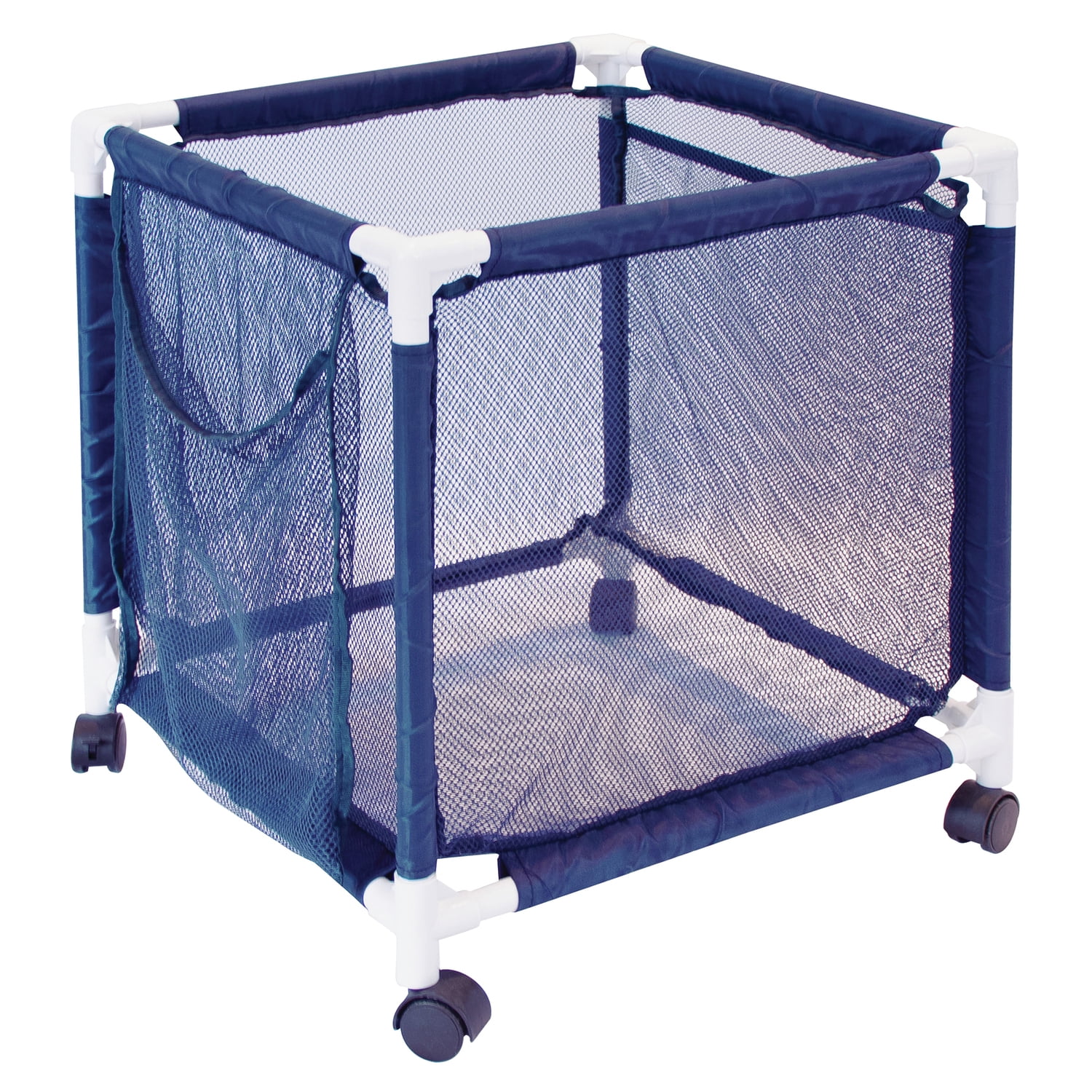 Pool Bins Pool Storage Organizer Mesh Rolling Pool Equipment Bin, Mini