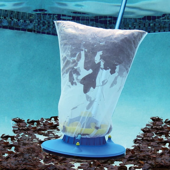 Pool Blaster Leaf Vac Cordless Battery-Powered Pool Vacuum and Skimmer for Inground Above Ground Pools