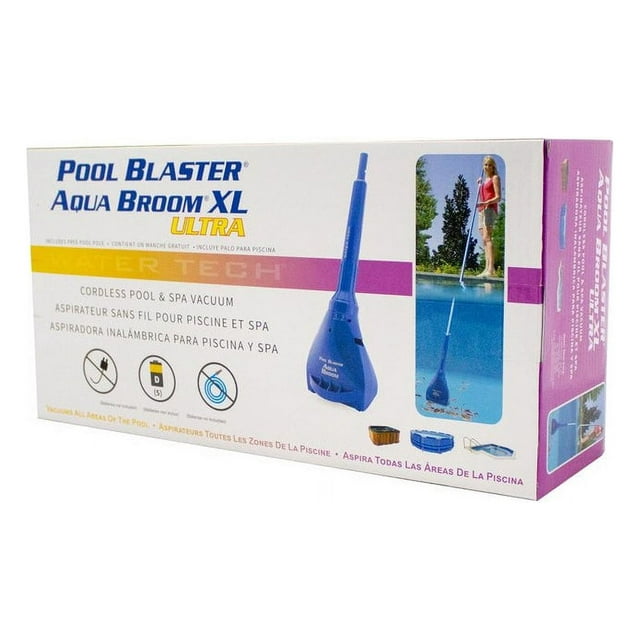 Pool Blaster Pool Blaster 11001BB Aqua Broom Pool Vacuum, 4.4 inch X 8.