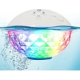 Pool Bluetooth Speakers with LED Lights,IPX7 Waterproof Floating