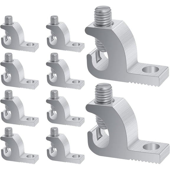 Pool Bonding Lug with Corrosion-Resistant and High-Conductivity Aluminum, 4-14 Wire Range(10 Packs)