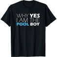 thumbnail image 1 of Pool Boy Funny Novelty Humor T-Shirt, 1 of 3