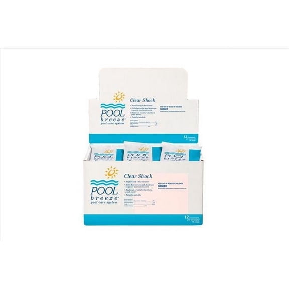 Pool Breeze 8086041 1 lb Pool Care System Granule Shock - Pack of 24