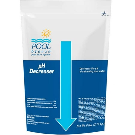 Pool Breeze 8086045 6 lbs pH Minus Granule, Pack of 8