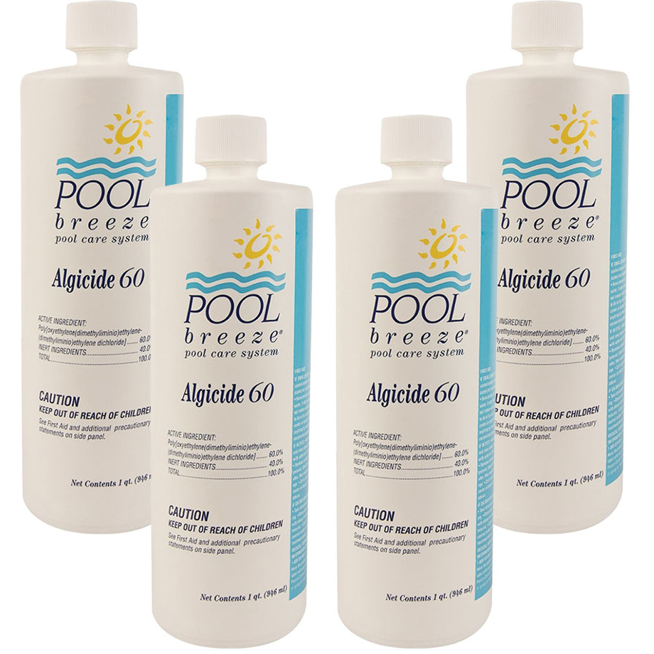 Pool Breeze Algicide 60 Swimming Pool Algaecide 1Quart