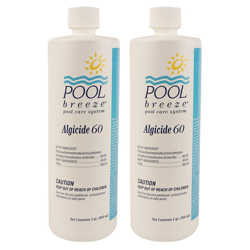 Pool Breeze Algicide 60 Swimming Pool Algaecide 1Quart