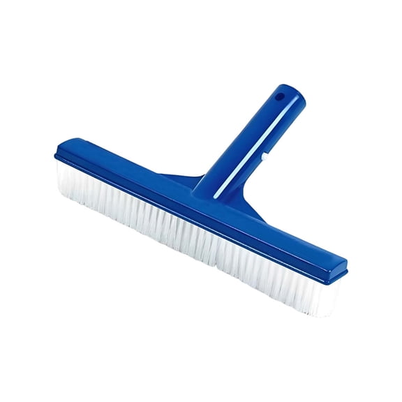 Pool Brush For Inground & Above Ground Pools Compatible, Wall & Floor Cleaning Molded Nylon Bristles For Tight Spaces & Vinyl Surfaces Blue