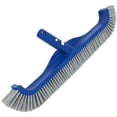 thumbnail image 1 of Pool Brush, Upgraded Pool Brushes for Cleaning Pool Walls with Curved Ends, 18" Pool Brush Head for Inground Pools, Above-Ground &Vinyl Pool, Enhanced Pool Scrub Brush Fit Standard Pool Pole, 1 of 7
