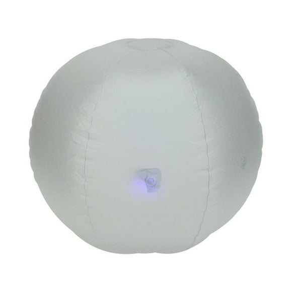 Pool Central 16.5" Inflatable LED Color Changing Pool Beach Ball