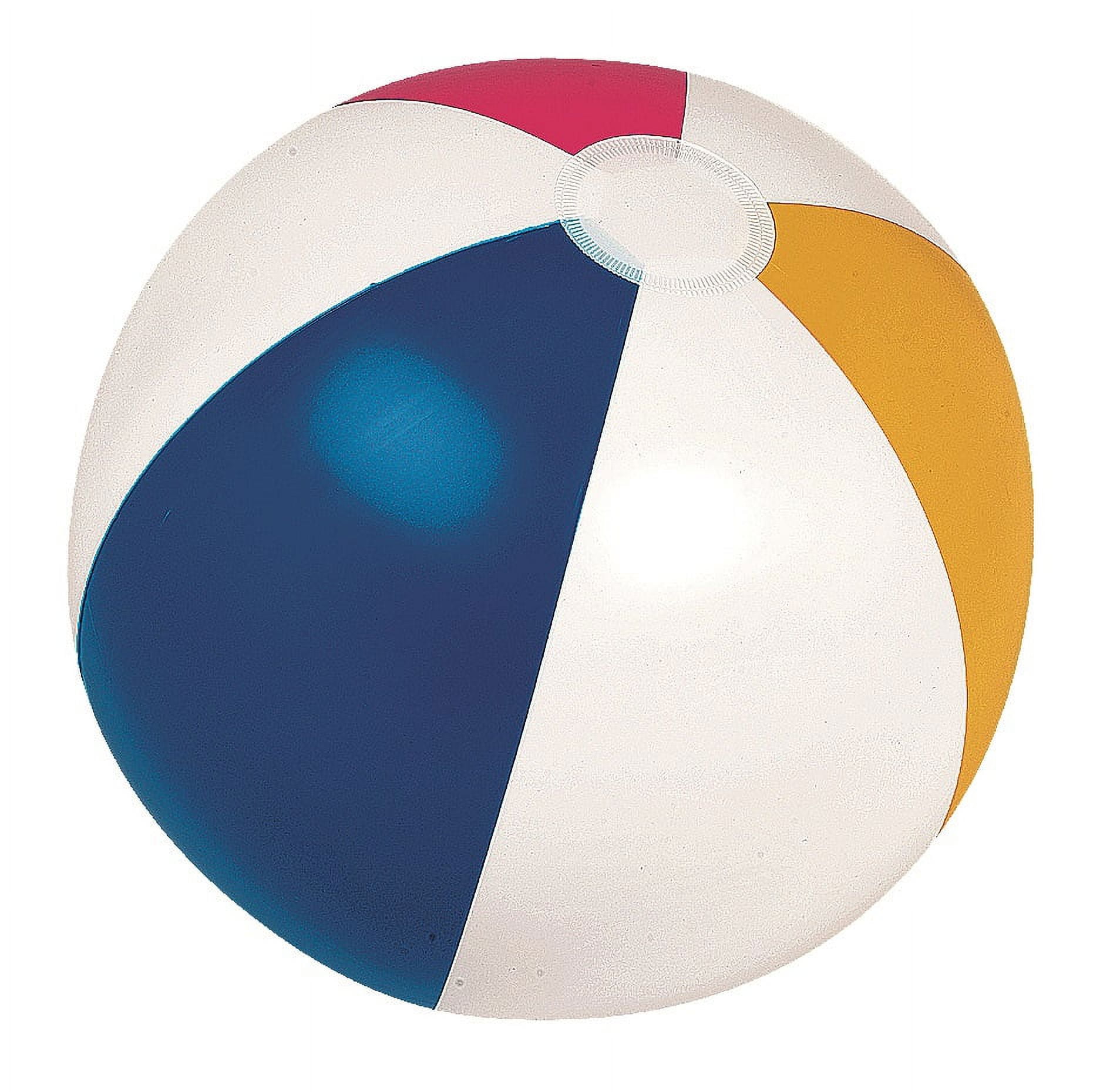 Pool Central Classic Inflatable 6-Panel Beach Ball - 20"