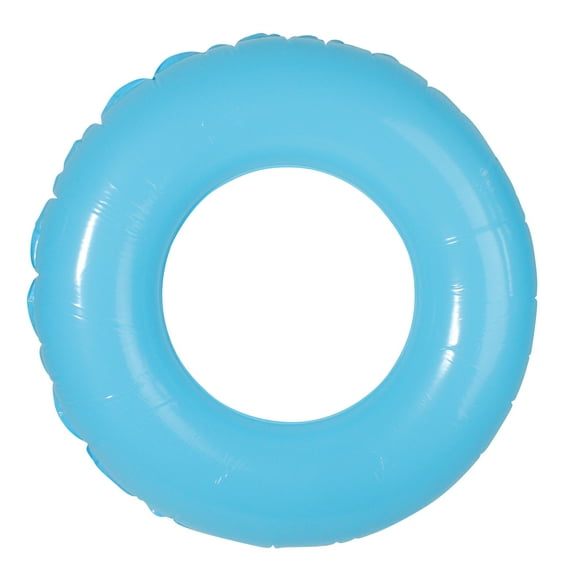 Pool Central 35" Classic Round Inflatable 1-Person Swimming Pool Inner Tube Ring Float - Blue