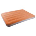 thumbnail image 1 of Pool Central 6.5' Double Size Orange Flocked Inflatable Air Mattress, 1 of 2