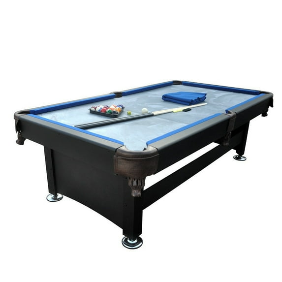 Pool Central 7' x 3.5' Slate Billiard and Pool Game Table