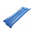 thumbnail image 1 of Pool Central 72" Classic Mattress Style Inflatable 1-Person Lounge Swimming Pool Raft - Blue, 1 of 2