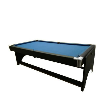 Pool Central 8.5' x 4' Spin Around Pool Billiards and Table Tennis 2-In 1 Game Table