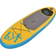 Pool Central 8 Inflatable Blue and Yellow Z-Ray SUP K9 Teen Paddle Board