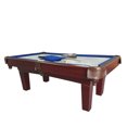 thumbnail image 1 of Pool Central 8' x 4' Blue Slate Billiard and Pool Game Table, 1 of 1