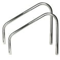 thumbnail image 1 of Pool Central Curved Handrails Swimming Pools 2pc 38" - Silver, 1 of 3