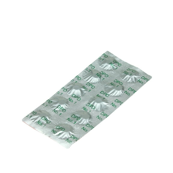 Pool Central DPD No. 1 Water Test Tablets for Swimming Pools - 10ct Per Pack