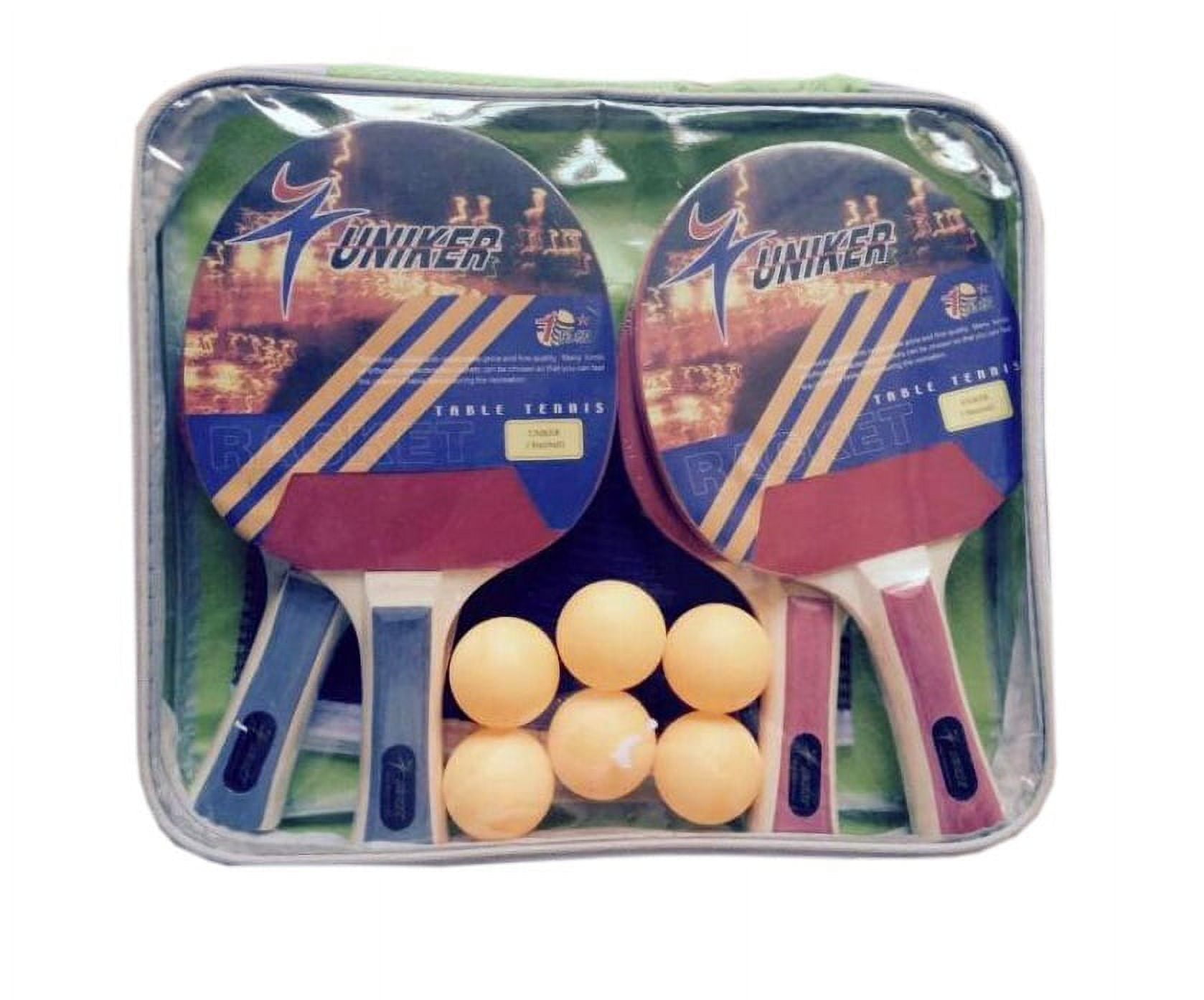 Pool Central Deluxe Ping Pong Game Set with Carry Case