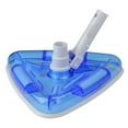 thumbnail image 1 of Pool Central Deluxe Triangular Transparent Blue Weighted Vinyl Liner Swimming Pool Vacuum Head 11" -, 1 of 3