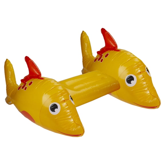 Pool Central Dorado Fish Children's Inflatable Swimming Pool Kickboard - 34.5" - Yellow