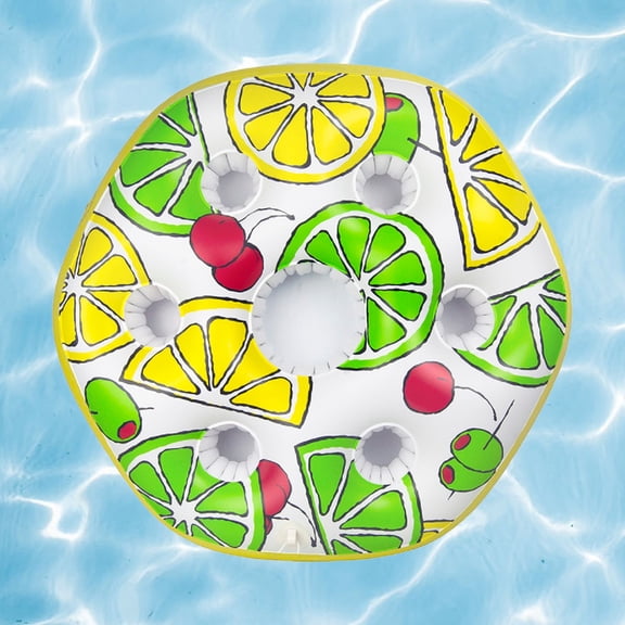 Pool Central Inflatable Lemon and Lime Swimming Pool Refreshment Float - 29