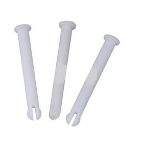 Pool Central Long Lock Pins For Swimming Pool Vacuum Handles Accessory 3pc 2"- White