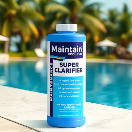 Pool Central Maintain Pool Pro Super Water Clarifier - 1 Quart