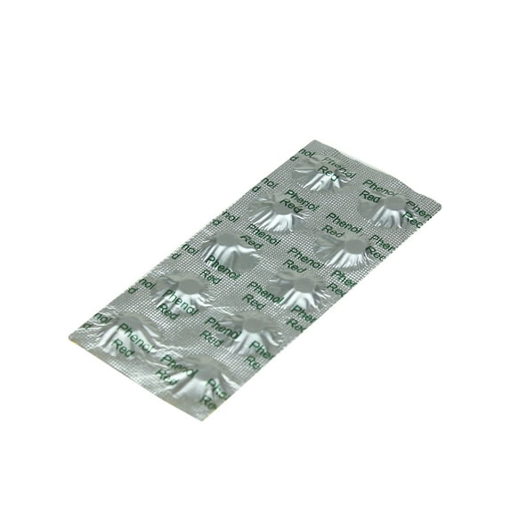 Pool Central Pack of 10 Phenol Red Water Test Tablets for Swimming Pools