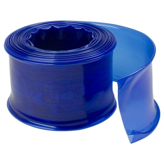 Pool Central Swimming Pool Filter Backwash Hose 25' x 2" - Transparent Blue