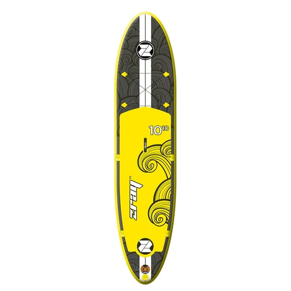Pool Central Yellow Inflatable Z-Ray X2 All Around Multiboard with Paddle and Pump - 10.75'