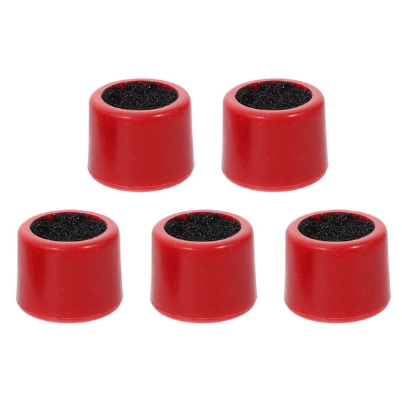 HEALEEP Professional Red Cue Tip Sander, Double-Sided Design, Easy to Carry, 5Pcs