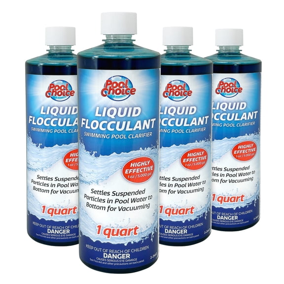 Pool Choice Liquid Floc - 4 Quarts