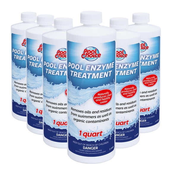 Pool Choice Pool Enzyme Treatment - 6 Quarts