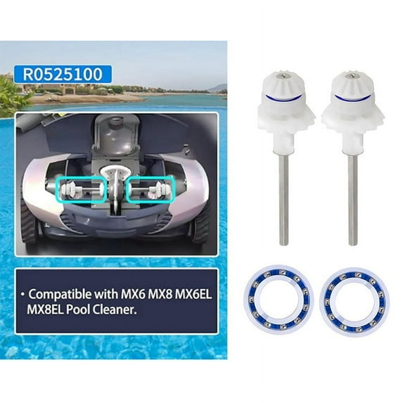 Pool Cleaner Kit with Drive Shaft Assembly Replacement R0525100 R0527000 for Zodiac MX6 MX8