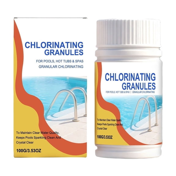 Pool Cleaning Tablets for Crystal Clear Water, Multifunctional Pool Cleaning Tablets, Clears Cloudy or Hazy Pool Water, Fast Acting and 3X Slower Dissolving, for Inground Pools, Hot Tub, Spa,White