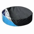 thumbnail image 1 of Pool Cover Foldable Drawstring Design Round Waterproof Dustproof Oxford Fabric Washable Protection Pet Pool SuppliesSblack, 1 of 5