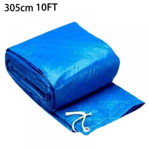 Pool Cover For 6/8/10/12ft Diameter Round Easy Set And Frame Pools Round Inflatable Pool,In-Ground Round Pool Covers,Pool Blanket Covers