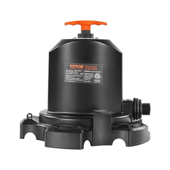 Pool Cover Pump Submersible 1/2 HP 1575 GPH for Swimming Pools with 25ft Cord | Automatic Water Removal