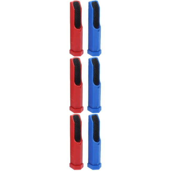 6 Pcs Pool Cue Tip Trimmer Tool Set Portable Billiards Stick Plastic Sander for Cue Maintenance