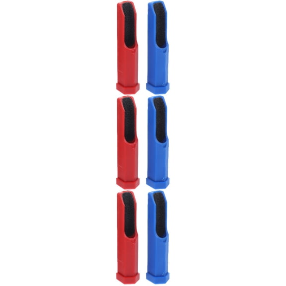 6 Pcs Pool Cue Tip Trimmer Tool Set Portable Billiards Stick Plastic Sander for Cue Maintenance