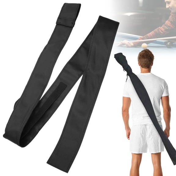 Pool Cue Case Bag for Stick Storage Rod Holder, Durable Carry Case for Billiard Cues and Accessories, Protective Storage for Pool Players