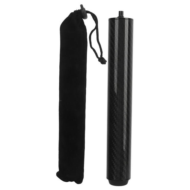Pool Cue Extension Carbon Fiber Tube Professional Billiard Cue Extender