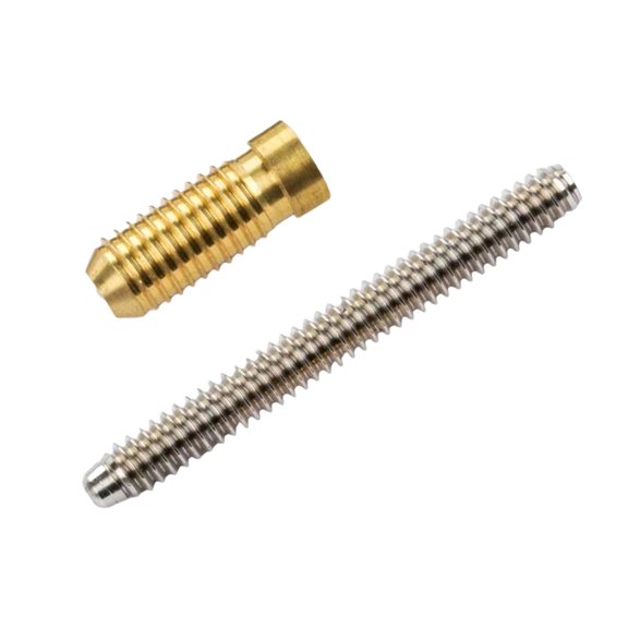 Pool Cue Joint Pin Insert Pool Cue Joint Screws Part Light Weight Easy Install