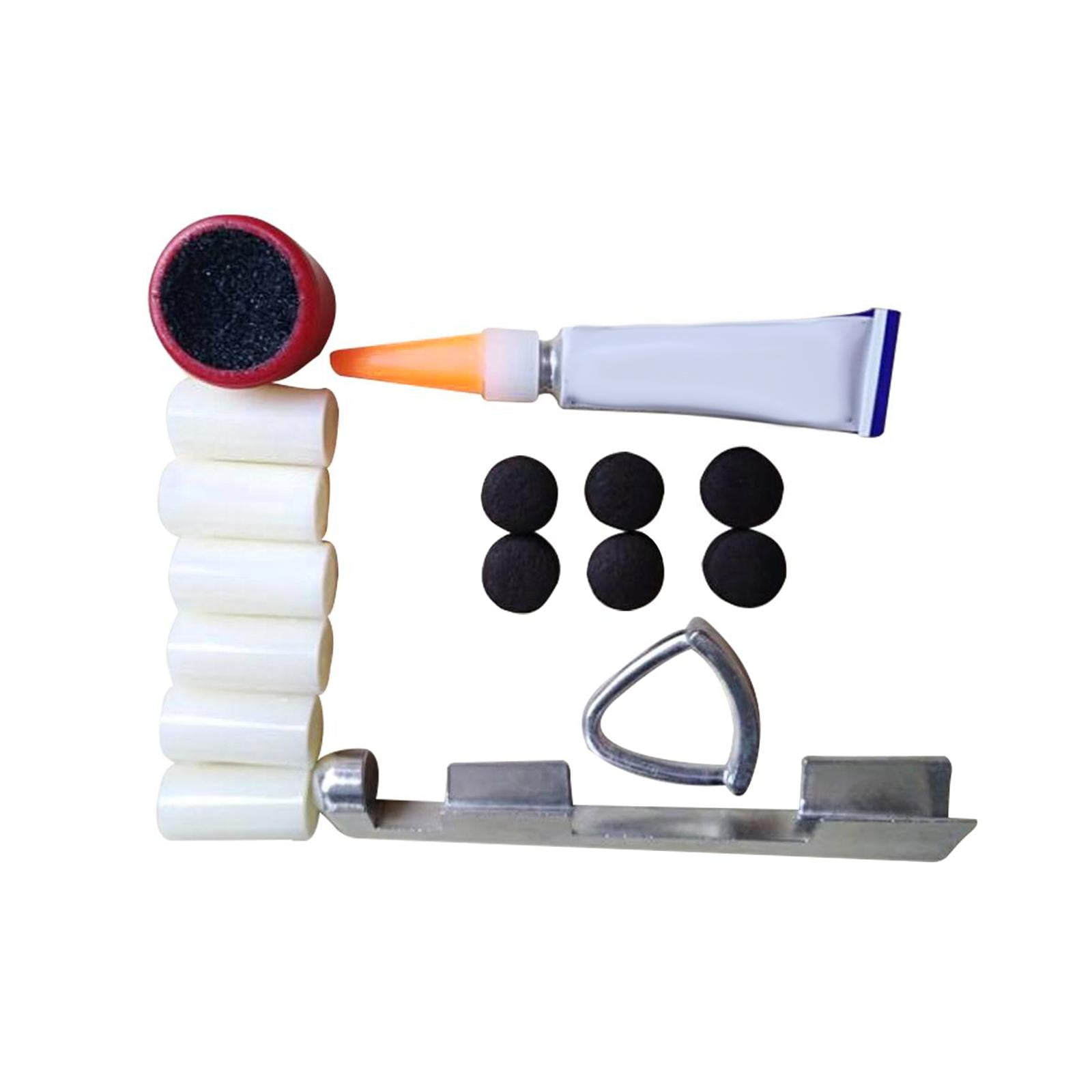 Pool Cue Repair Tip , Snooker Cue Repairs , Cue Clamp. Cue Tip Scuffer, Cue Tips, Glue, Cue